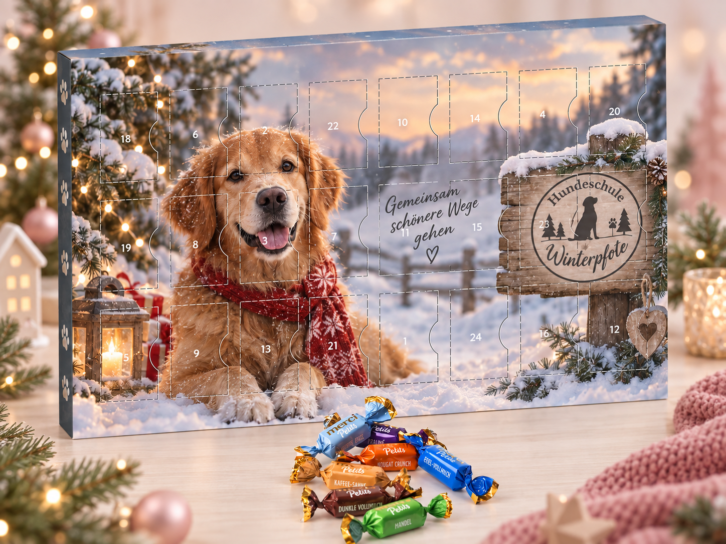 Adventskalender mit MERCI-Petits