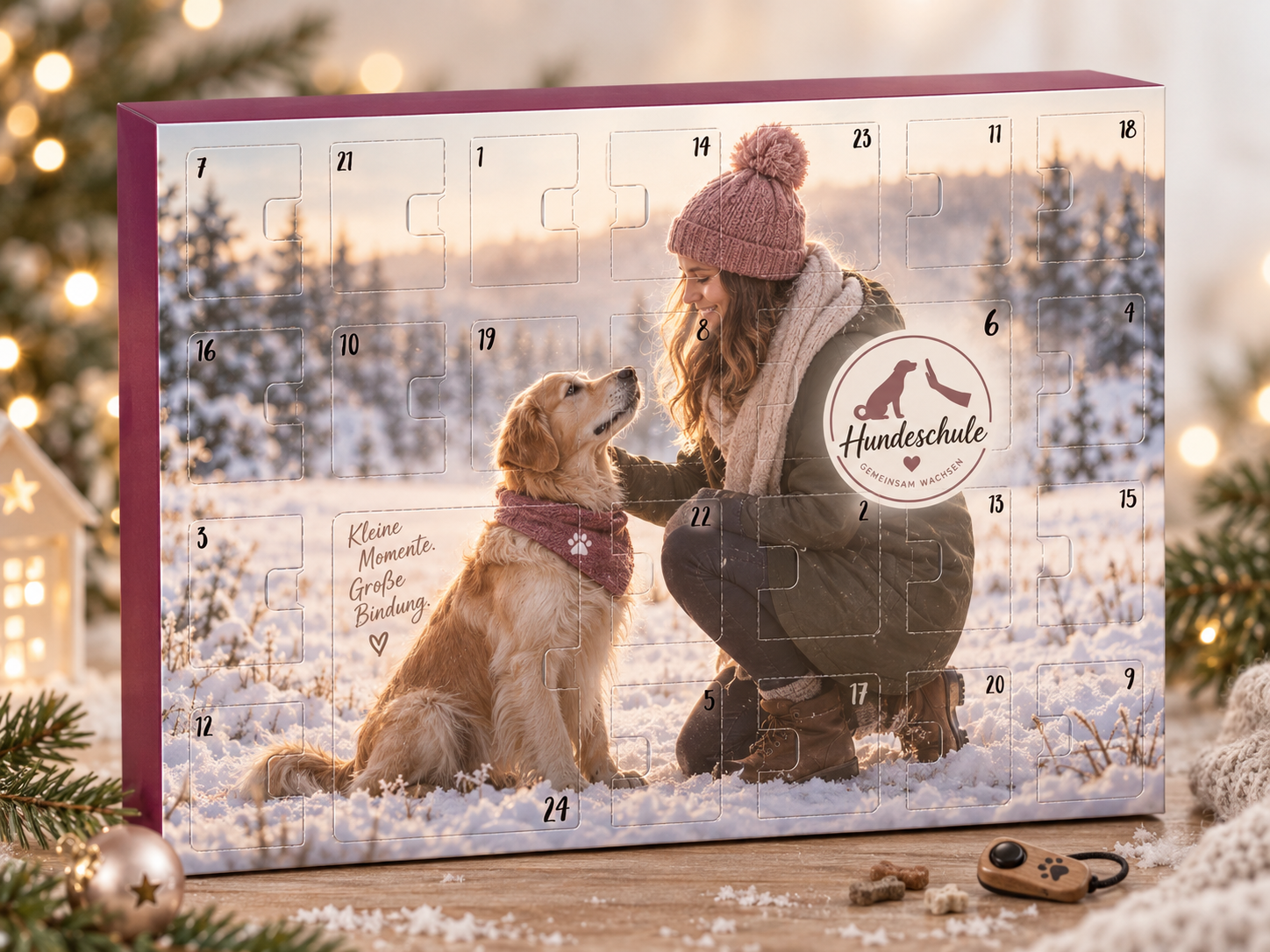 Adventskalender zum selbst Befüllen
