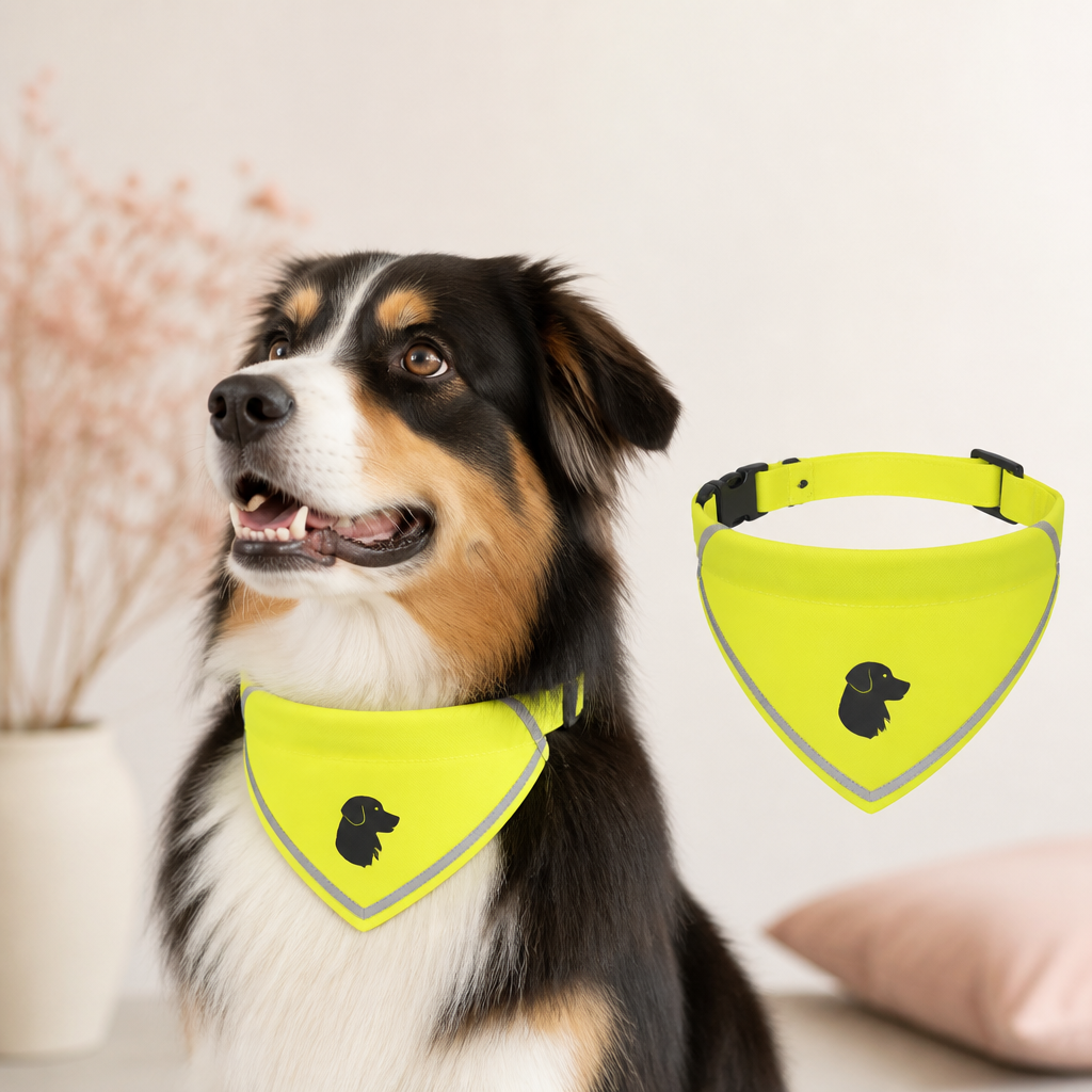 Reflektierendes Hundehalstuch